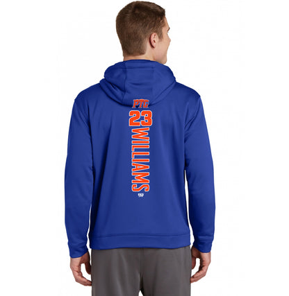 Sport-Tek Sport-Wick Fleece Hooded Pullover F244 - Palatka TailGators Baseball