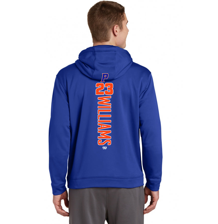 Sport-Tek Sport-Wick Fleece Hooded Pullover F244 - Palatka TailGators Baseball