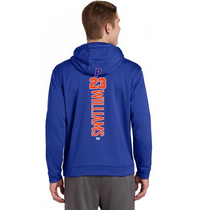 Sport-Tek Sport-Wick Fleece Hooded Pullover F244 - Palatka TailGators Baseball