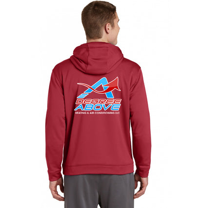 Sport-Tek Sport-Wick Fleece Hooded Pullover - A Degree Above