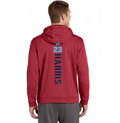 Sport-Tek Sport-Wick Fleece Hooded Pullover F244 - FCA Blueclaws Baseball