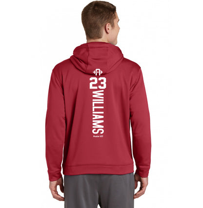 Sport-Tek Sport-Wick Fleece Hooded Pullover F244 - Arrows Baseball