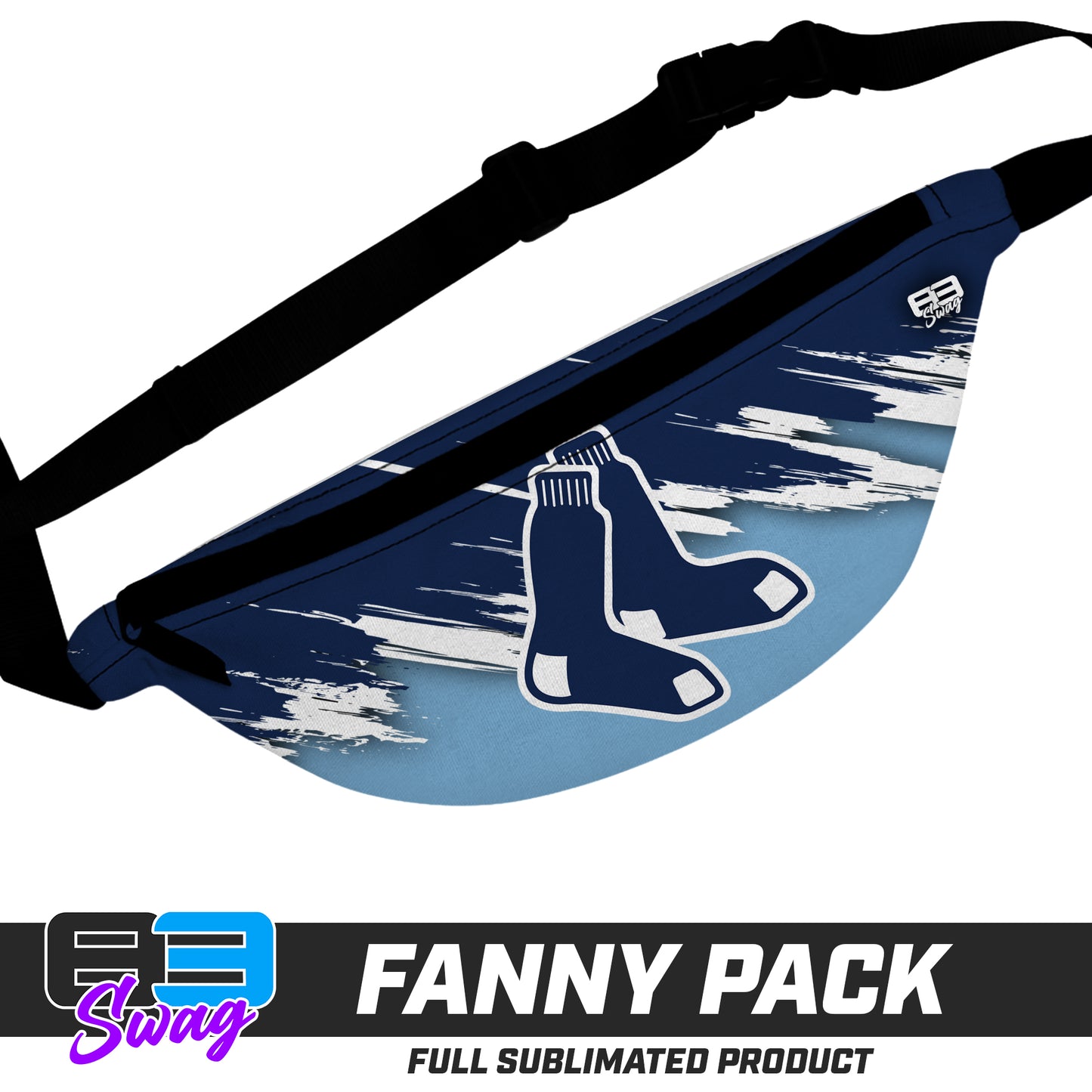 Custom Fanny Pack - Blue Sox