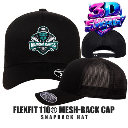 DIAMOND DAWGS - Flexfit 110M Adult 110reg Mesh Cap