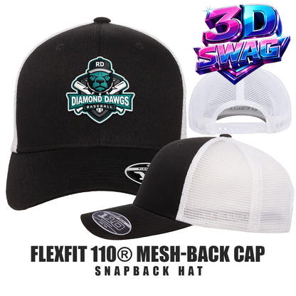 DIAMOND DAWGS - Flexfit 110M Adult 110reg Mesh Cap