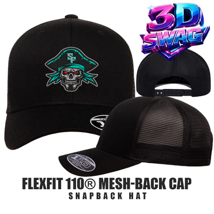 South Florida Pirates - Flexfit 110M Adult 110reg Mesh Cap
