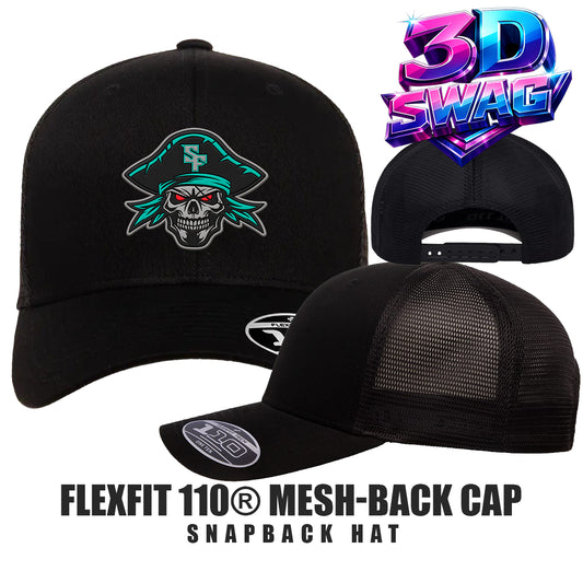 South Florida Pirates - Flexfit 110M Adult 110reg Mesh Cap