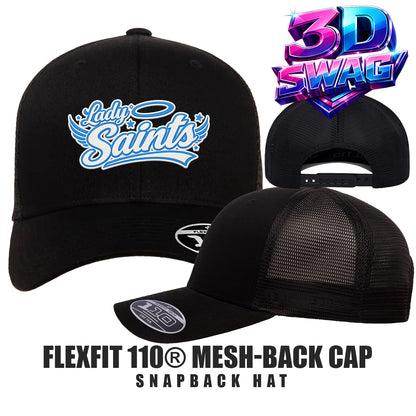 Lady Saints Softball - Flexfit 110M Adult 110reg Mesh Cap