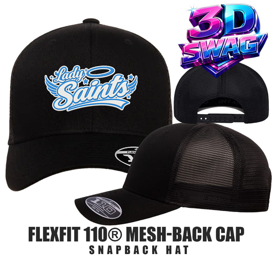 Lady Saints Softball - Flexfit 110M Adult 110reg Mesh Cap