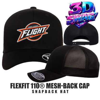 FCF Flight Baseball - Flexfit 110M Adult 110reg Mesh Cap