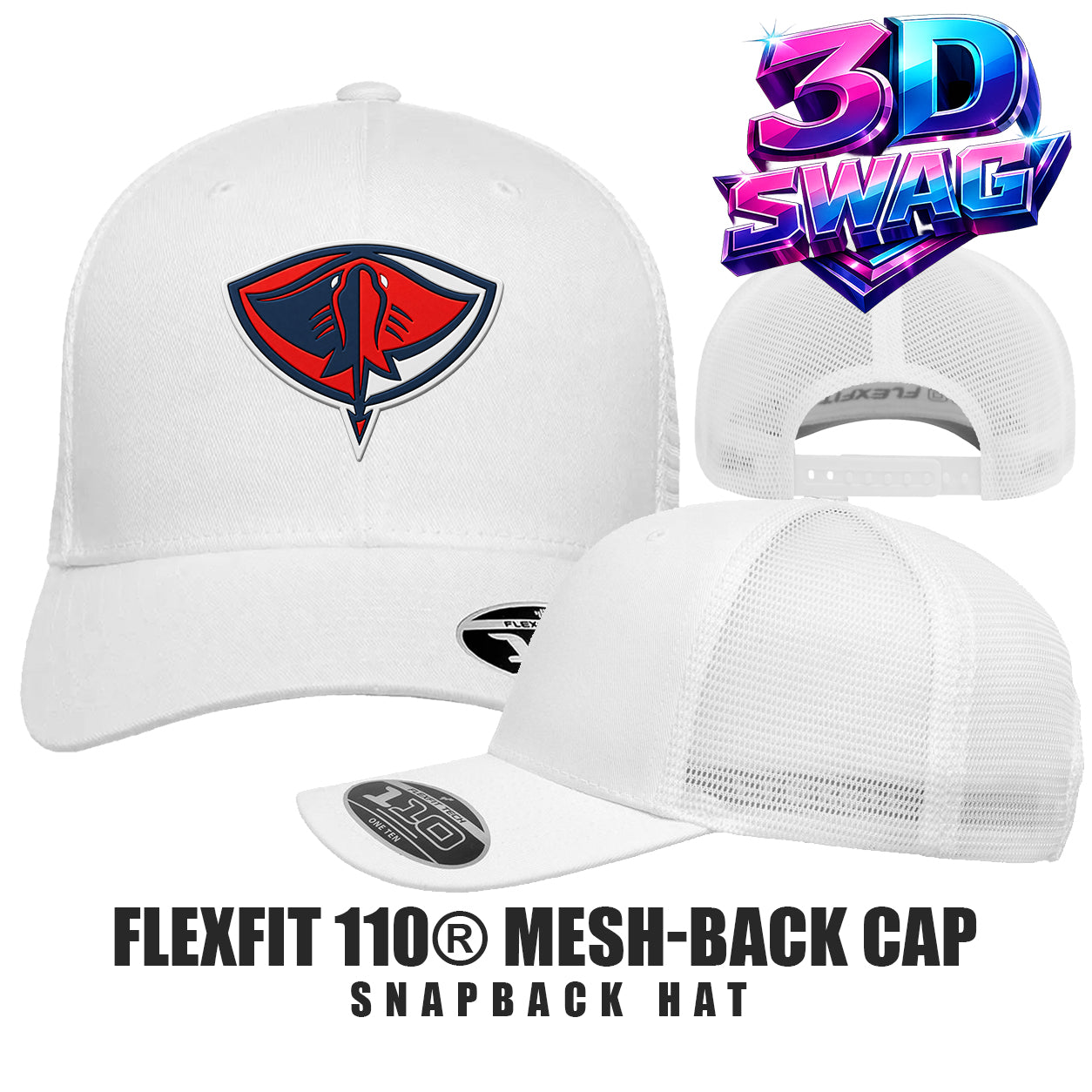 Pasco Stingers Baseball - Flexfit 110M Adult 110reg Mesh Cap
