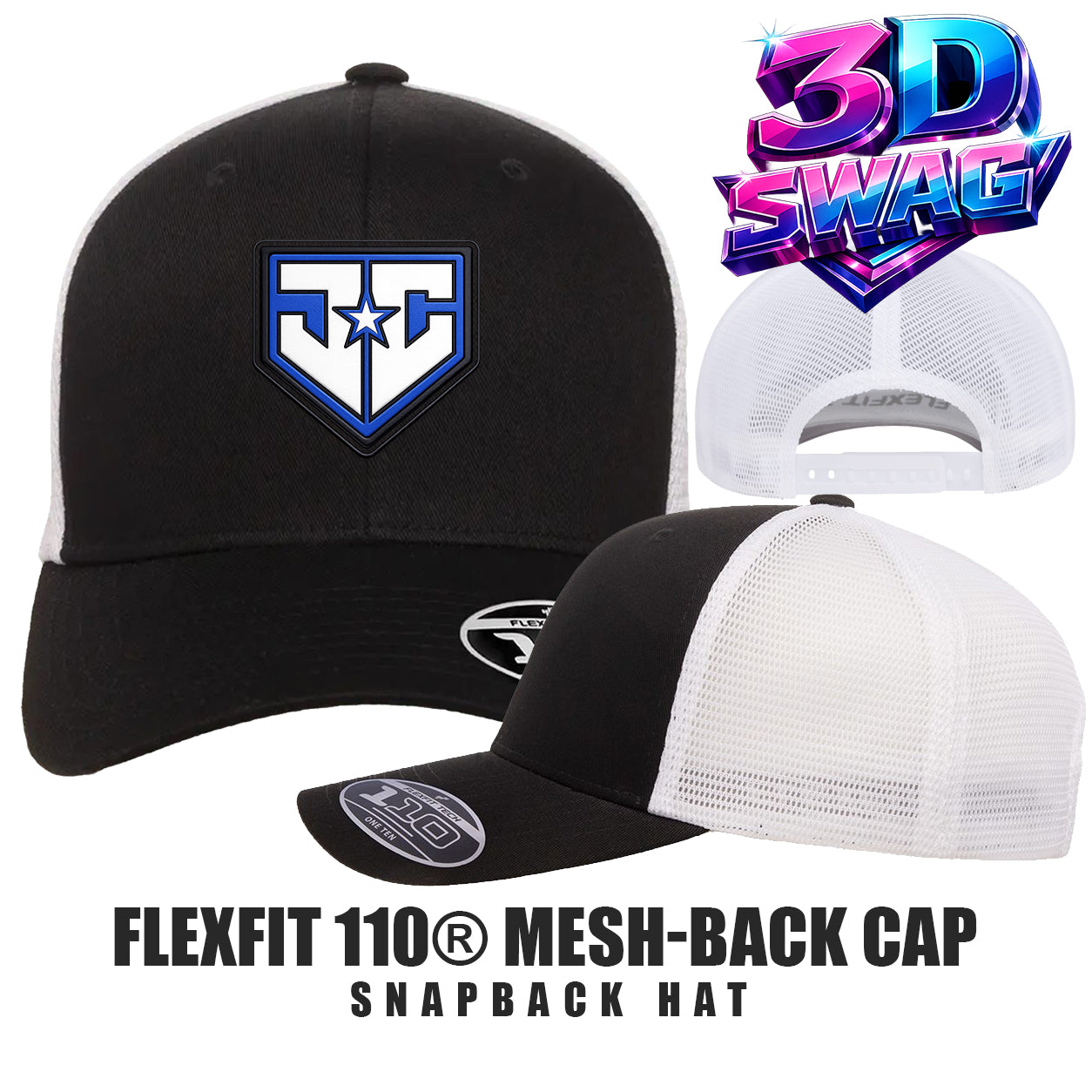 JCB - Flexfit 110M Adult 110reg Mesh Cap