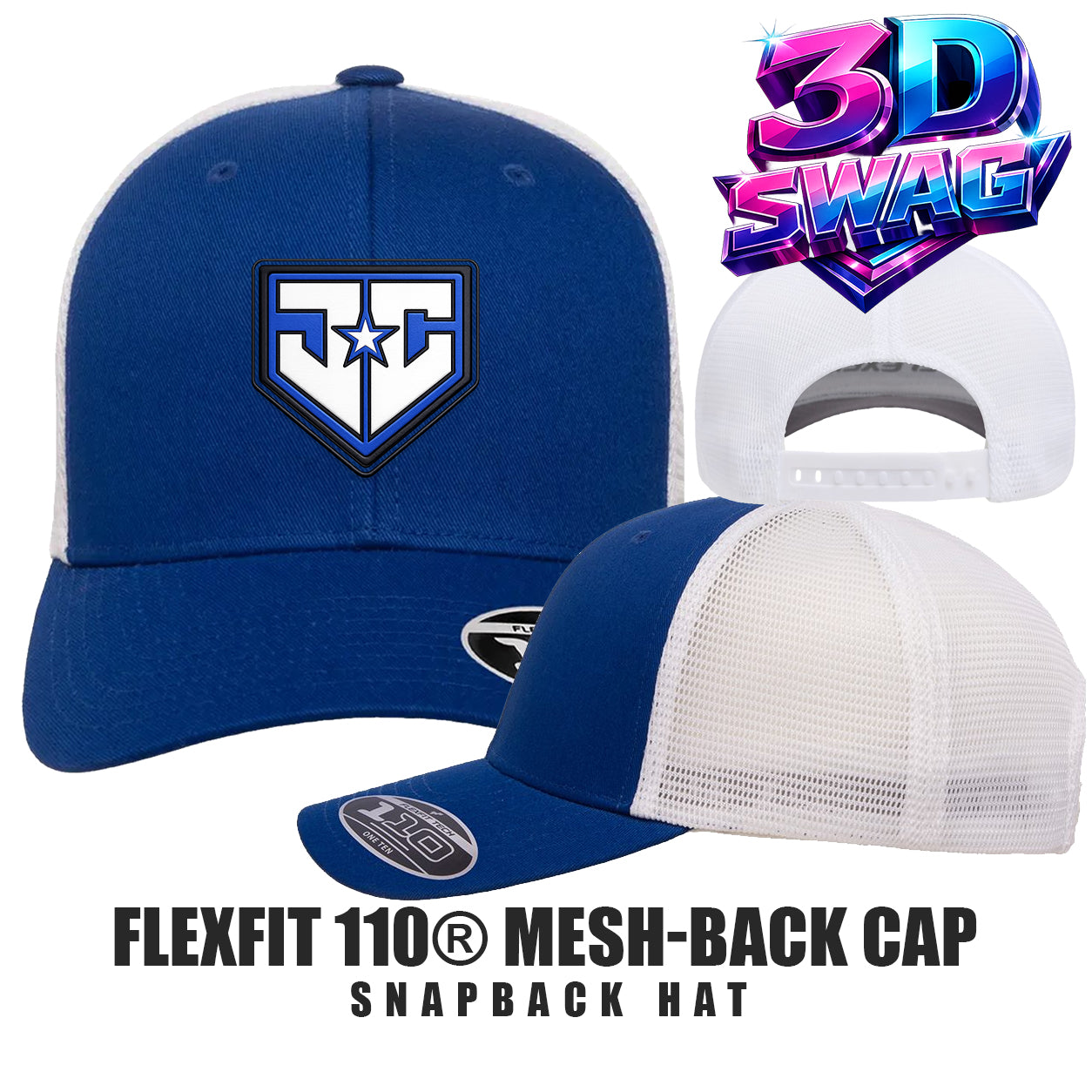 JCB - Flexfit 110M Adult 110reg Mesh Cap