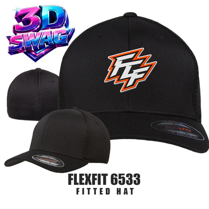 FCF Flight Baseball - Flexfit 6533 Adult Ultrafibre and Airmesh Cap