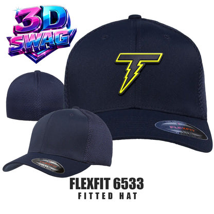 THUNDER - Flexfit 6533 Adult Ultrafibre and Airmesh Cap