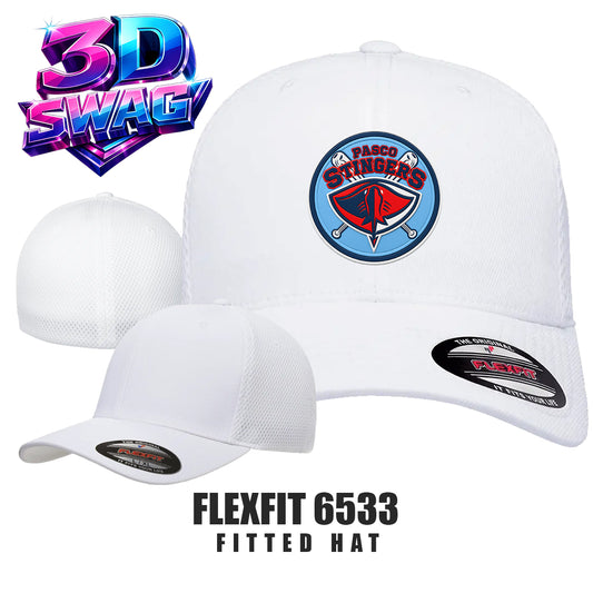 Pasco Stingers Baseball - Flexfit 6533 Adult Ultrafibre and Airmesh Cap
