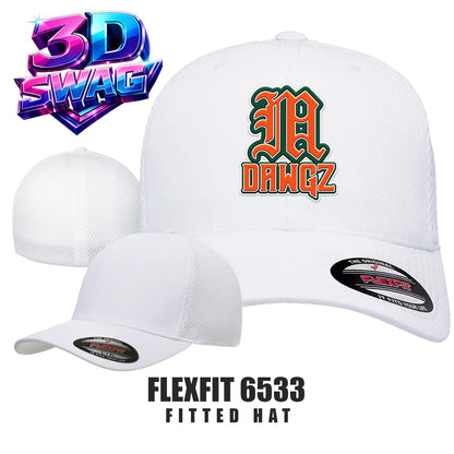 Miami Metro Dawgz - Flexfit 6533 Adult Ultrafibre and Airmesh Cap