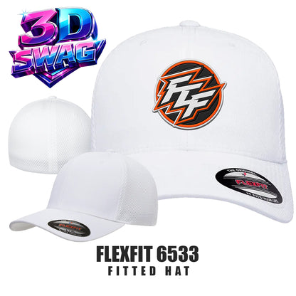 FCF Flight Baseball - Flexfit 6533 Adult Ultrafibre and Airmesh Cap