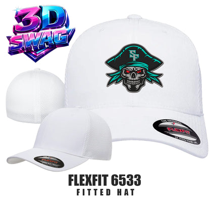 South Florida Pirates - Flexfit 6533 Adult Ultrafibre and Airmesh Cap
