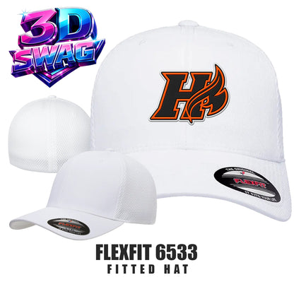 Harrisburg Heat Softball - Flexfit 6533 Adult Ultrafibre and Airmesh Cap
