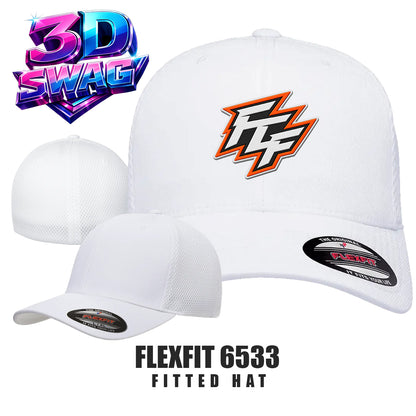 FCF Flight Baseball - Flexfit 6533 Adult Ultrafibre and Airmesh Cap