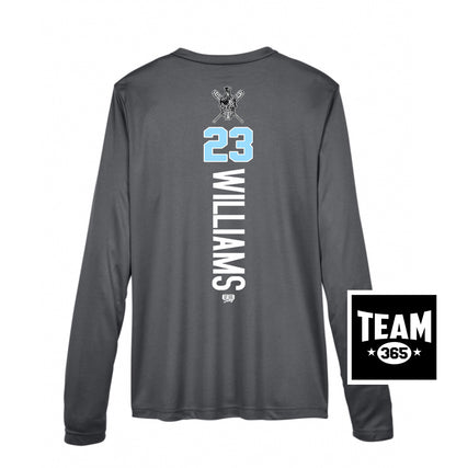 Team 365 TT11WL Women's Zone Performance Long-Sleeve T-Shirt - St. Johns Titans Baseball