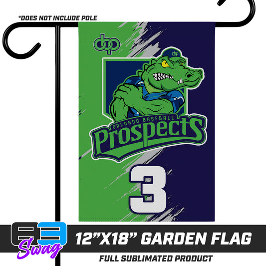 12"x18" Garden Flag - Orlando Baseball Prospects - Swamp Kings