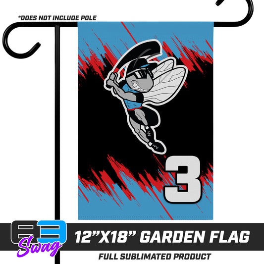 12"x18" Garden Flag - NBC Gnats Baseball