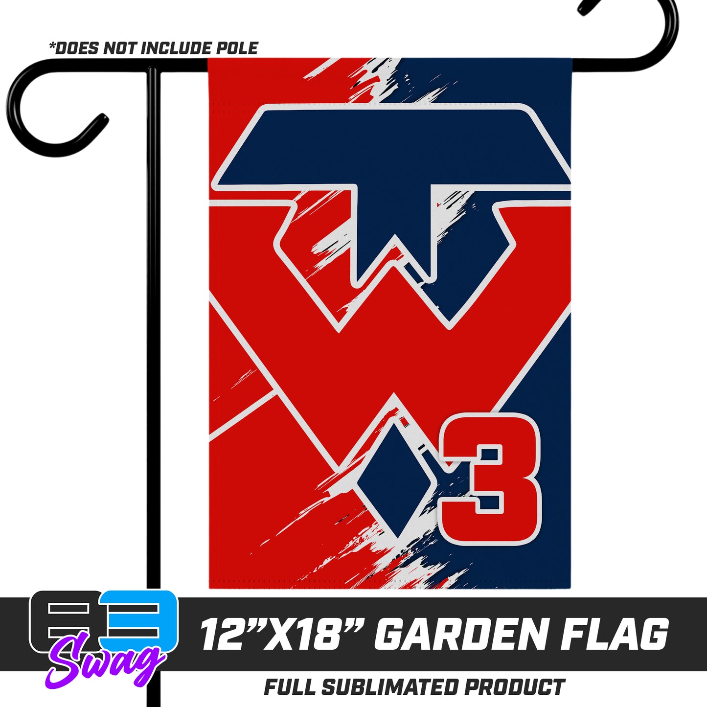 12"x18" Garden Flag - Tampa Warriors Baseball