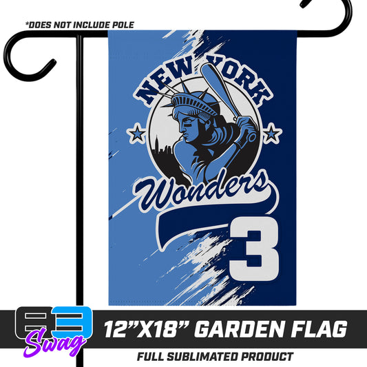 12"x18" Garden Flag - New York Wonders