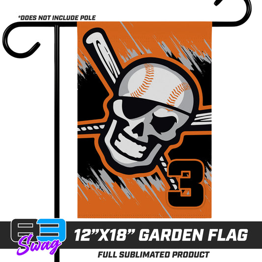 12"x18" Garden Flag - Hoover Hooligans Baseball