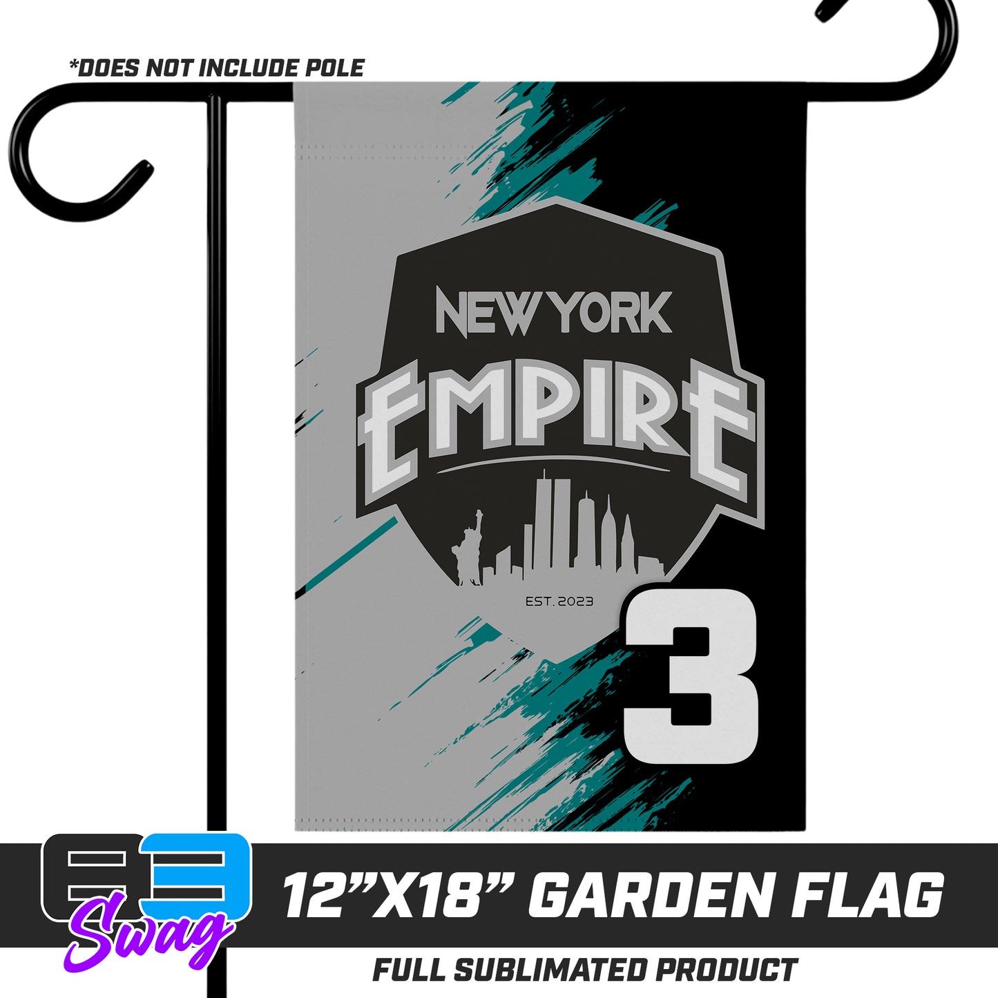 12"x18" Garden Flag - New York Empire Softball