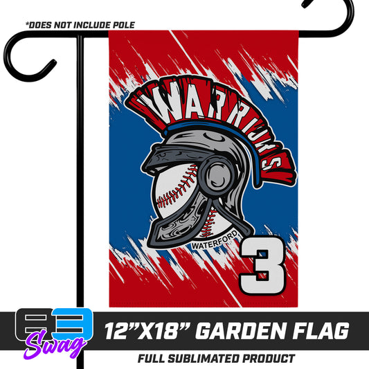 12"x18" Garden Flag - Waterford Warriors - 2024 Fall Edition