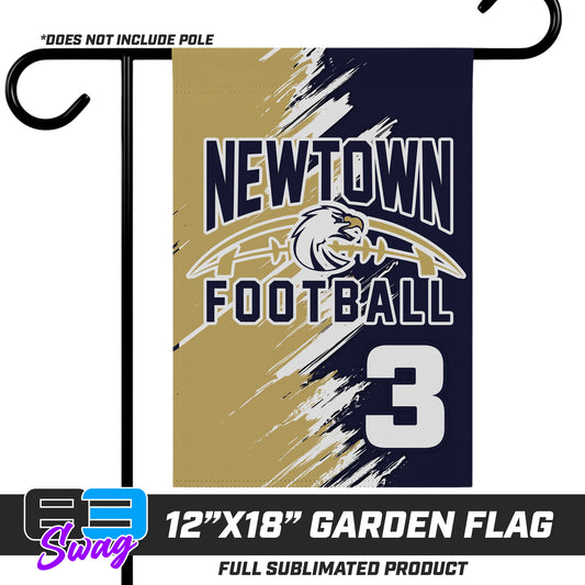 12"x18" Garden Flag - Newtown Football