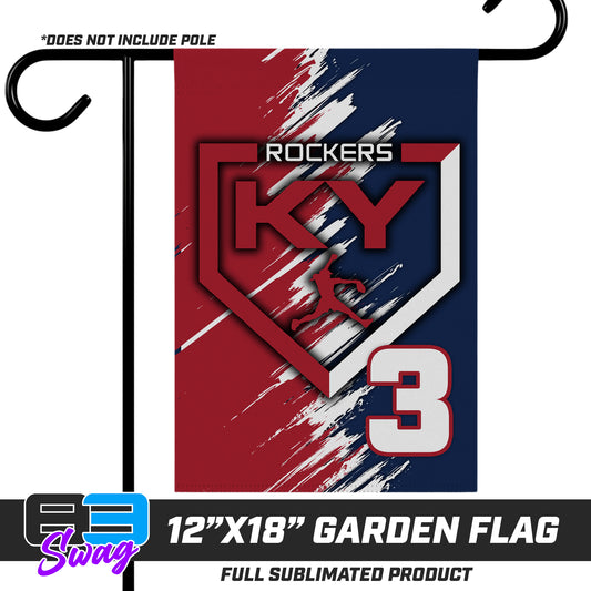 12"x18" Garden Flag - KY Rockers Softball