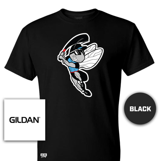Gildan Youth & Adult 5.5 oz, 50-50 T-Shirt - NBC Gnats Baseball