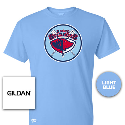 Gildan Youth & Adult 5.5 oz, 50-50 T-Shirt - Pasco Stingers Baseball V2