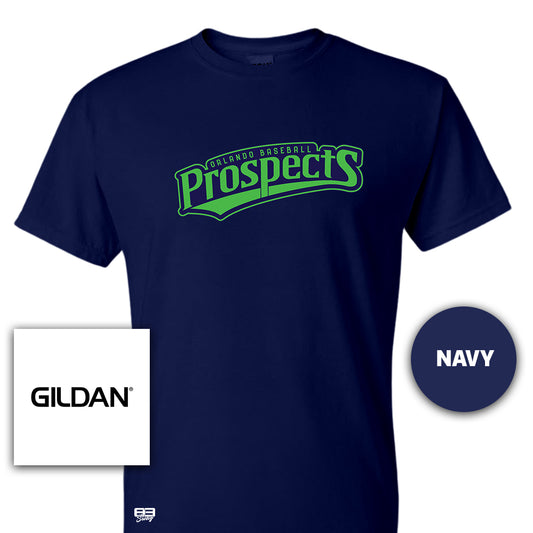 Gildan Youth & Adult 5.5 oz, 50-50 T-Shirt - Orlando Baseball Prospects - OBP