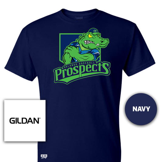 Gildan Youth & Adult 5.5 oz, 50-50 T-Shirt - Orlando Baseball Prospects - Swamp Kings