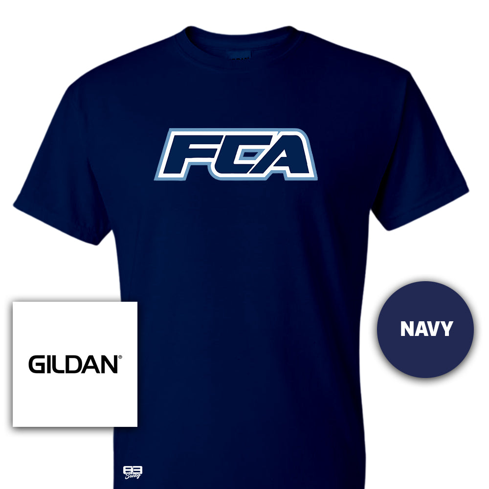 Gildan Youth & Adult 5.5 oz, 50-50 T-Shirt - FCA BASEBALL