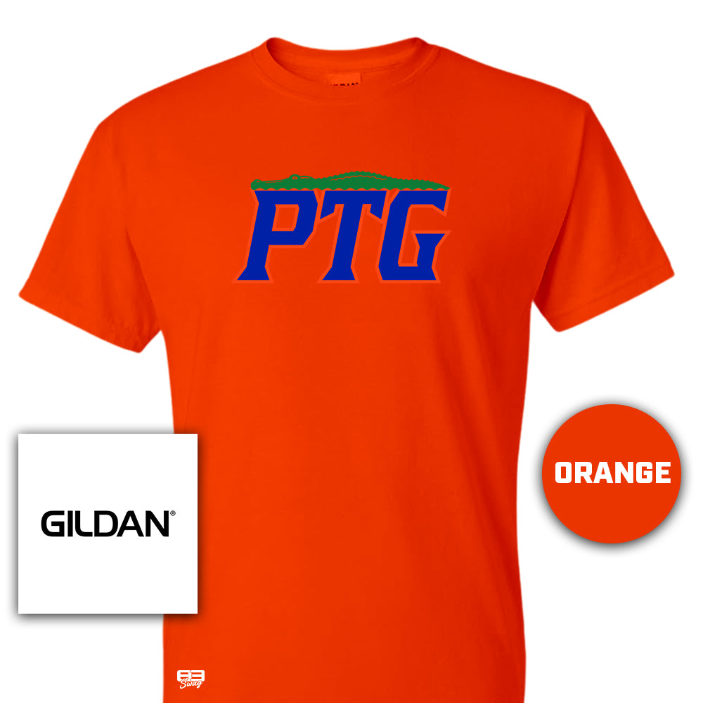 Gildan Youth & Adult 5.5 oz, 50-50 T-Shirt - Palatka TailGators Baseball V4