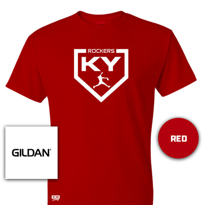 Gildan Youth & Adult 5.5 oz, 50-50 T-Shirt - KY Rockers Softball