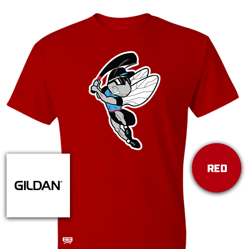 Gildan Youth & Adult 5.5 oz, 50-50 T-Shirt - NBC Gnats Baseball