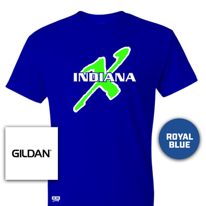 Gildan Youth & Adult 5.5 oz, 50-50 T-Shirt - Indiana Xtreme Softball V2