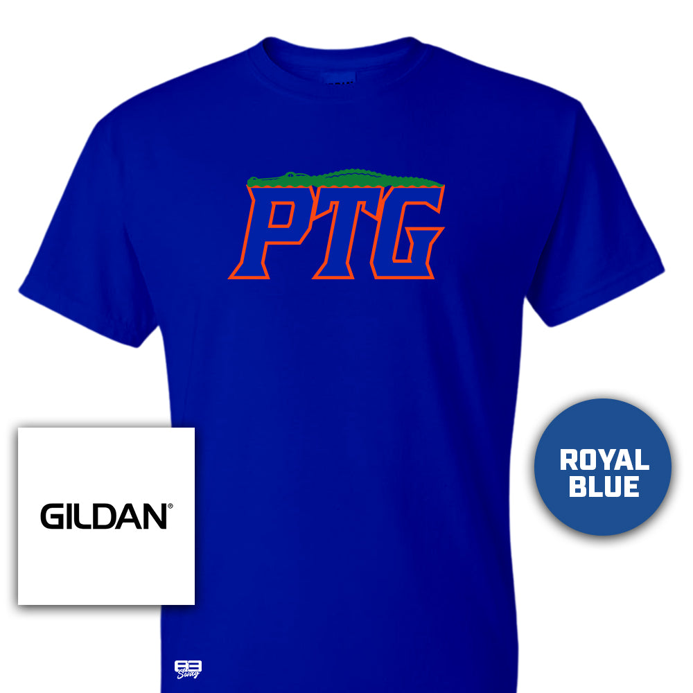 Gildan Youth & Adult 5.5 oz, 50-50 T-Shirt - Palatka TailGators Baseball V4