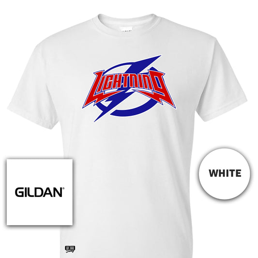 Gildan Youth & Adult 5.5 oz, 50-50 T-Shirt - Palm Beach Gardens Lightning