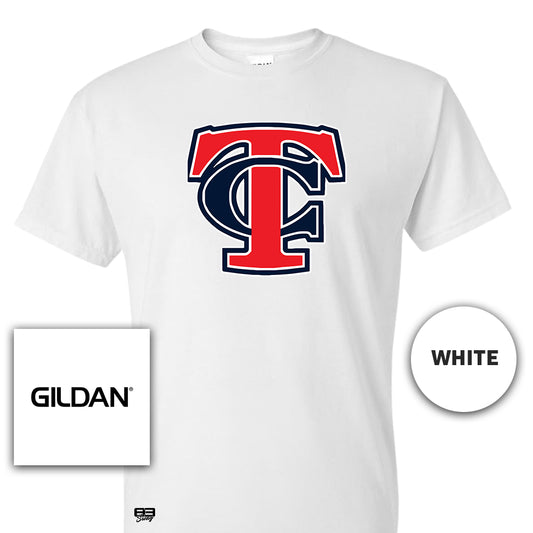 Gildan Youth & Adult 5.5 oz, 50-50 T-Shirt - Town N Country Baseball V1