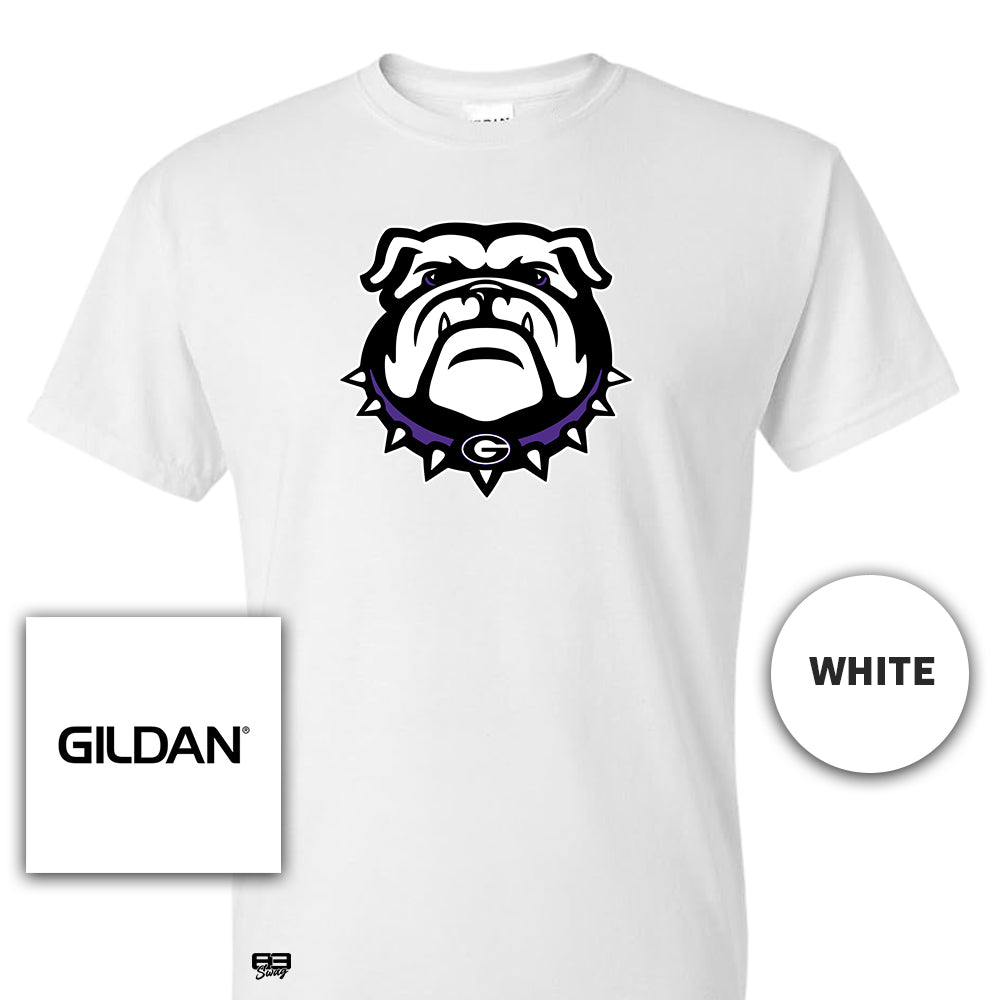 Gildan Youth & Adult 5.5 oz, 50-50 T-Shirt - Geraldine Bulldogs Football