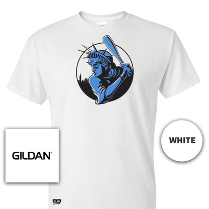 Gildan Youth & Adult 5.5 oz, 50-50 T-Shirt - New York Wonders V2