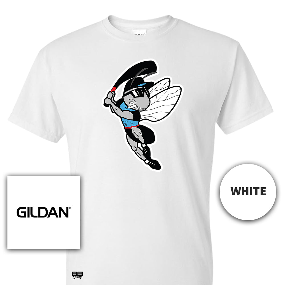 Gildan Youth & Adult 5.5 oz, 50-50 T-Shirt - NBC Gnats Baseball